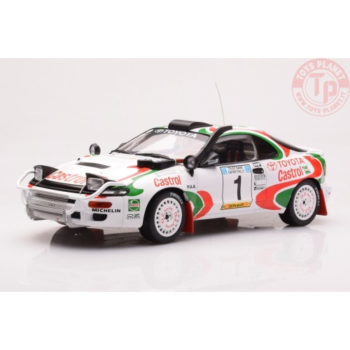 TOYOTA CELICA TURBO 4WD N.1 SAFARI RALLY 1993 KANKKUNEN/PIRONEN 1:18 IXO 18RMC150A IXO MODELS