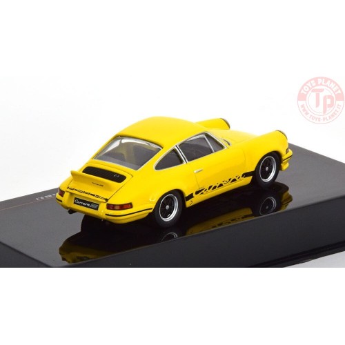 PORSCHE 911 CARRERA RS 2.7 1973 YELLOW BLACK MAGIC 1:43 IXO CLC492 IXO