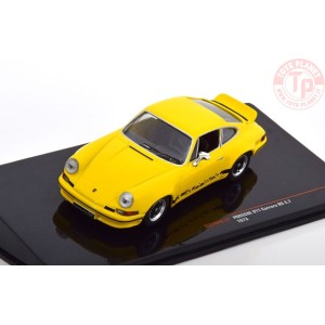 PORSCHE 911 CARRERA RS 2.7 1973 YELLOW BLACK MAGIC 1:43 IXO CLC492 IXO
