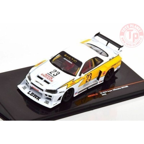 NISSAN LB-ER34 SUPER SILHOUETTE SKYLINE 2020 WHITE 1:43 IXO MOC326 IXO