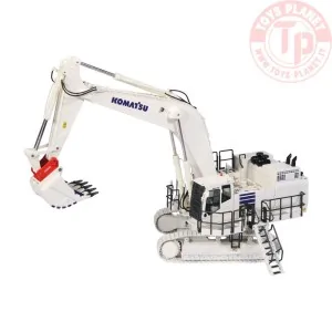 Komatsu PC1250 escavatore con&nbsp;Lenhoff Quick Coupler&nbsp;BIANCO NZG 9992/01 NZG