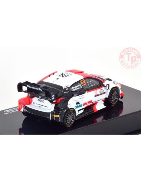 TOYOTA GR YARIS RALLY1 N.69 RALLY CROATIA 2022 ROVANPERA/HALTTUNEN 1:43 IXO RAM849 IXO TOYOTA GR YARIS RALLY1 N.69 RALLY CROATIA 2022 ROVANPERA/HALTTUNEN 1:43 IXO RAM849 IXO