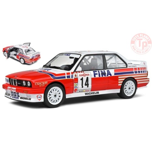 BMW M3 (E30) N.14 BELGIUM PROCAR 1993 MARC DUEZ 1:18 SL1801523 SOLIDO