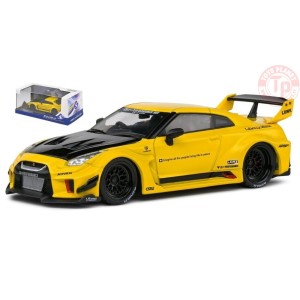 NISSAN GT-R (R35) LB WORKS SILHOUETTE COUPE 2019 YELLOW/BLACK 1:43 SL4311206 SOLIDO