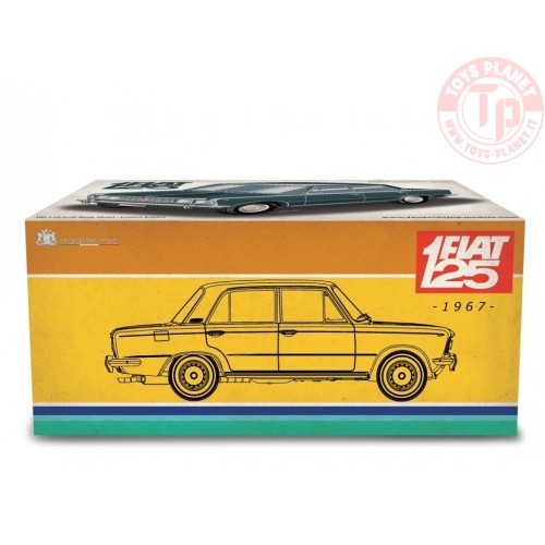 Fiat 125 1967 Rosso Amaranto 1:18 LM162B LAUDORACING