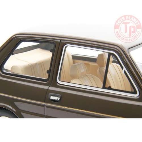 Fiat 126 Personal 4 BROWN 1980 Marrone 1:18 LM167D LAUDORACING