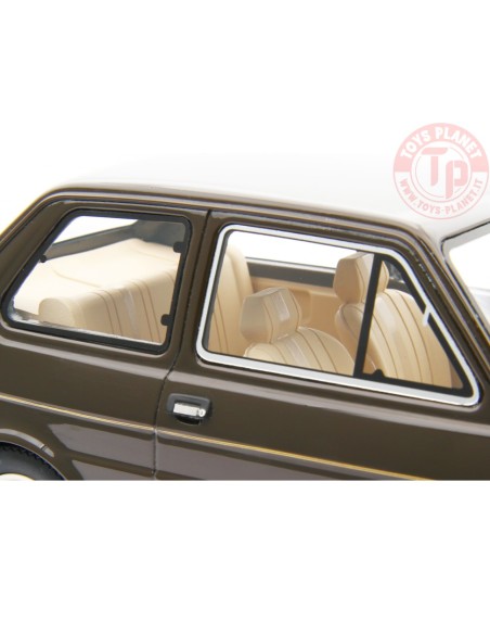 Fiat 126 Personal 4 BROWN 1980 Marrone 1:18 LM167D LAUDORACING Fiat 126 Personal 4 BROWN 1980 Marrone 1:18 LM167D LAUDORACING