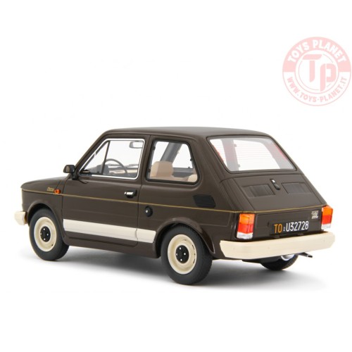 Fiat 126 Personal 4 BROWN 1980 Marrone 1:18 LM167D LAUDORACING