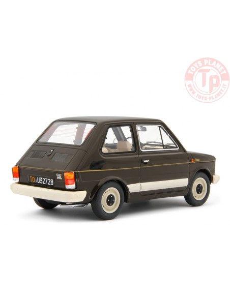 Fiat 126 Personal 4 BROWN 1980 Marrone 1:18 LM167D LAUDORACING Fiat 126 Personal 4 BROWN 1980 Marrone 1:18 LM167D LAUDORACING