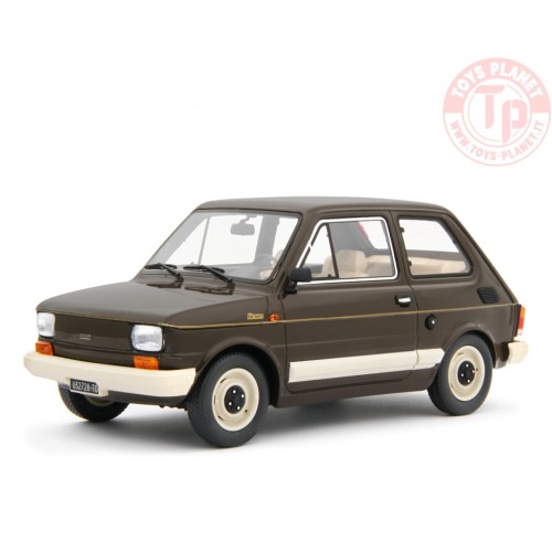 Fiat 126 Personal 4 BROWN 1980 Marrone 1:18 LM167D LAUDORACING