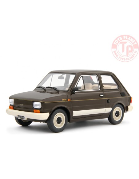 Fiat 126 Personal 4 BROWN 1980 Marrone 1:18 LM167D LAUDORACING