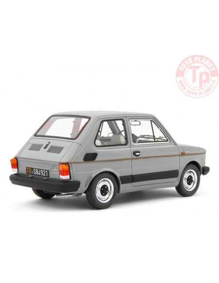 Fiat 126 Personal 4 Silver 1978 Grigio 1:18 LM167A LAUDORACING Fiat 126 Personal 4 Silver 1978 Grigio 1:18 LM167A LAUDORACING