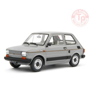 Fiat 126 Personal 4 Silver 1978 Grigio 1:18 LM167A LAUDORACING