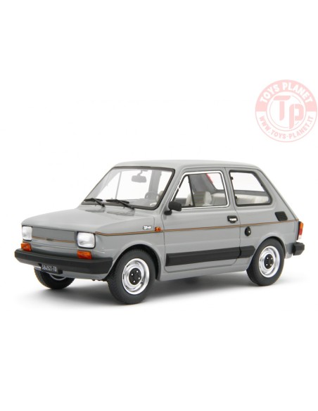 Fiat 126 Personal 4 Silver 1978 Grigio 1:18 LM167A LAUDORACING