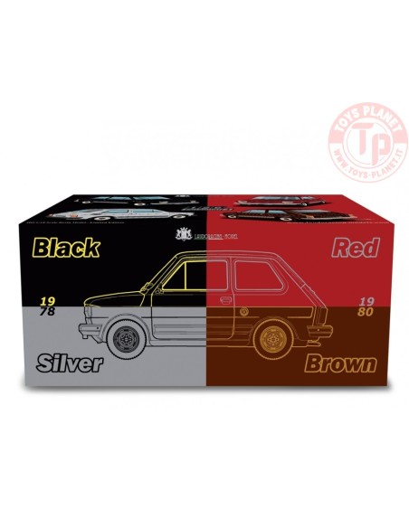 Fiat 126 Personal 4 Silver 1978 Grigio 1:18 LM167A LAUDORACING Fiat 126 Personal 4 Silver 1978 Grigio 1:18 LM167A LAUDORACING