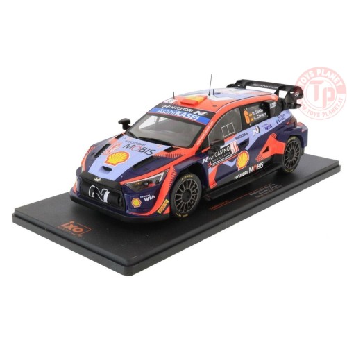 HYUNDAI i20 N N6 Rally di Monte Carlo 2023 D.SORDO / C.CARRERA 1:18 IXO RMC153B IXO MODELS