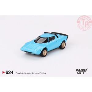 LANCIA STRATOS HF STRADALE BLUE 1975 1:64 MGT00624-L MINI GT