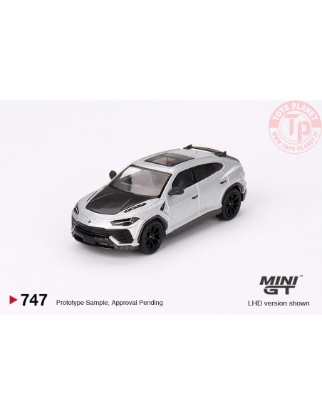 LAMBORGHINI URUS PERFORMANTE GREY 2024 1:64 MGT00747-L MINI GT