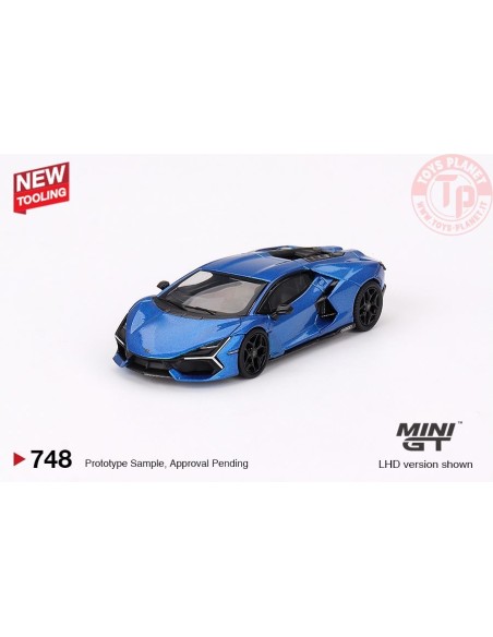 LAMBORGHINI REVUELTO BLUE 2024 1:64 MGT00748-L Mini Gt