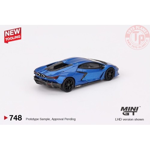 LAMBORGHINI REVUELTO BLUE 2024 1:64 MGT00748-L Mini Gt