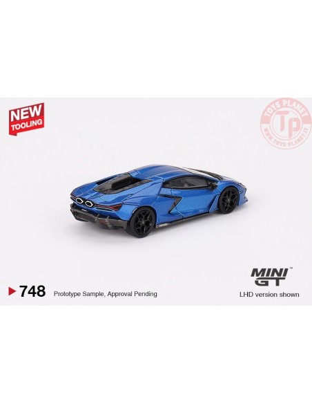 LAMBORGHINI REVUELTO BLUE 2024 1:64 MGT00748-L Mini Gt