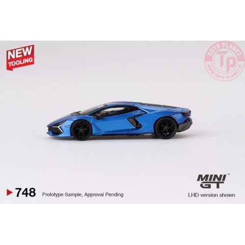 LAMBORGHINI REVUELTO BLUE 2024 1:64 MGT00748-L Mini Gt