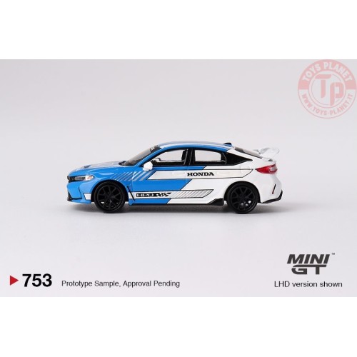 HONDA CIVIC TYPE R BLUE N3 PACE CAR 2023 1:64 MGT00753-L Mini Gt