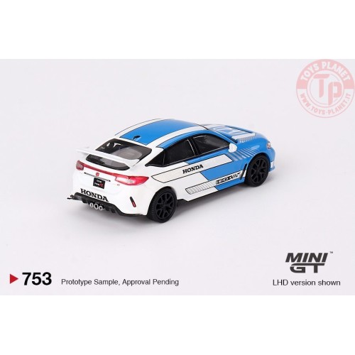 HONDA CIVIC TYPE R BLUE N3 PACE CAR 2023 1:64 MGT00753-L Mini Gt
