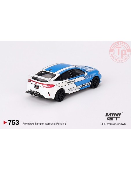 HONDA CIVIC TYPE R BLUE N3 PACE CAR 2023 1:64 MGT00753-L Mini Gt HONDA CIVIC TYPE R BLUE N3 PACE CAR 2023 1:64 MGT00753-L Mini Gt