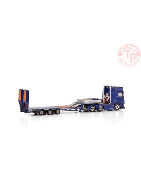 SCANIA R HIGHLINE CR20H SEMI LOWOADER - 3 AXLE WITH RAMPS LASTING & TRANSPORT ALTA WSI 01-4079 WSI MODELS SCANIA R HIGHLINE CR20H SEMI LOWOADER - 3 AXLE WITH RAMPS LASTING & TRANSPORT ALTA WSI 01-4079 WSI MODELS