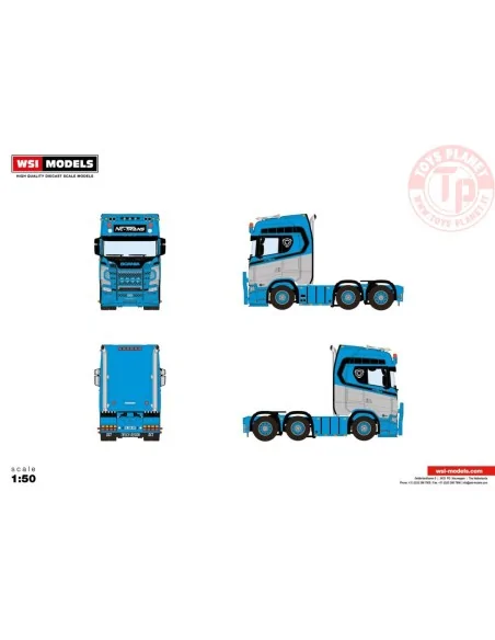 SCANIA S HIGHLINE CS20H 6X2 TWIN STEER NC-TRANS WSI 01-4209 WSI MODELS SCANIA S HIGHLINE CS20H 6X2 TWIN STEER NC-TRANS WSI 01-4209 WSI MODELS