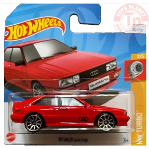 '87 AUDI QUATTRO 1/64 HOT WHEELS HRY55 HOT WHEELS