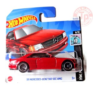 '89 MERCEDES-BENZ 560 SEC AMG 1/64 HOT WHEELS HTB70 HOT WHEELS