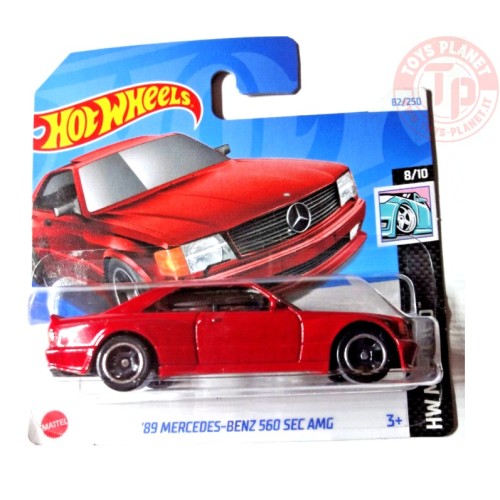 '89 MERCEDES-BENZ 560 SEC AMG 1/64 HOT WHEELS HTB70 HOT WHEELS