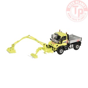 Mercedes-Benz Unimog U400 Mulag MKM700 Mähgerät Escota 1:50 NZG 9101/01 NZG
