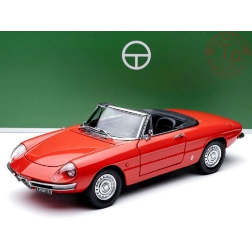 ALFA ROMEO DUETTO SPIDER 1600 CODA TONDA 1966 1:18 TM18120001 TOURING MODELCARS