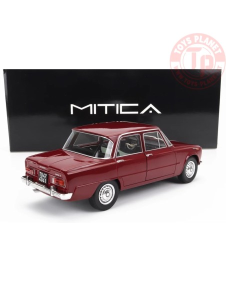 ALFA ROMEO GIULIA 1.6 TI 1962 ROSSO AMARANTO 1:18 MITICA 200024-D MITICA ALFA ROMEO GIULIA 1.6 TI 1962 ROSSO AMARANTO 1:18 MITICA 200024-D MITICA