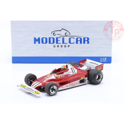 FERRARI F1 312T2B TEAM SCUDERIA FERRARI SPA SEFAC N 11 WORLD CHAMPION 2nd MONACO GP 1977 NIKI LAUDA 1:18 MCG18624F MODEL CAR ...