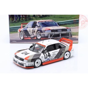 AUDI 90 QUATTRO TEAM AUDI SPORT N 4 MILLER HIGH LIFE 500km IMSA 1989 WALTER ROHRL - HANS JOACHIM STUCK 1:18 W1806004 WERK83