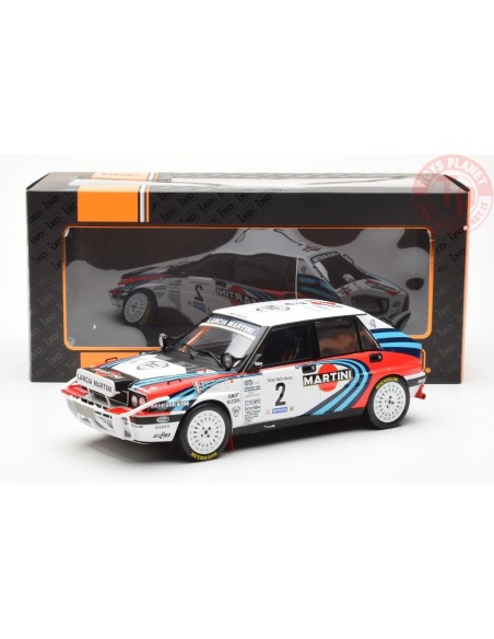 Lancia Delta Integrale 16v Martini No.2 Safari Rally 1990 Biasion/Siviero 1:18 IXO RMC139A IXO MODELS