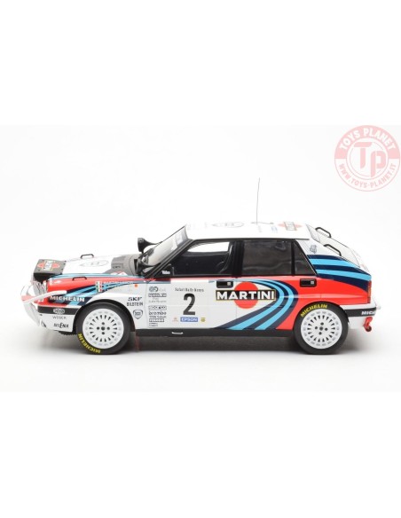 Lancia Delta Integrale 16v Martini No.2 Safari Rally 1990 Biasion/Siviero 1:18 IXO RMC139A IXO MODELS