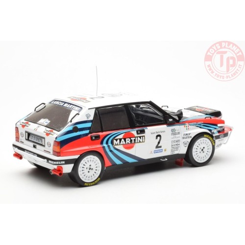 Lancia Delta Integrale 16v Martini No.2 Safari Rally 1990 Biasion/Siviero 1:18 IXO RMC139A IXO MODELS