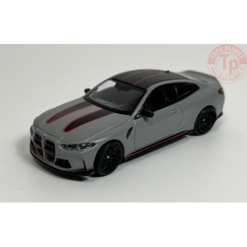 BMW M4 CSL-FROZEN BROOKLYN GREY METALLIC 1/64 MGT00641-L MINI GT