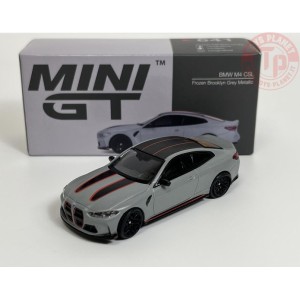 BMW M4 CSL-FROZEN BROOKLYN GREY METALLIC 1/64 MGT00641-L Mini Gt