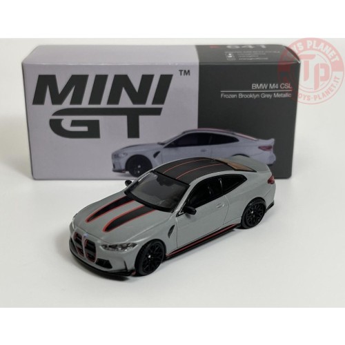 BMW M4 CSL-FROZEN BROOKLYN GREY METALLIC 1/64 MGT00641-L MINI GT