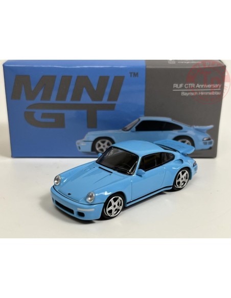RUF CTR ANNIVERSARY-BAYRISCH HIMMELBLAU 1/64 MGT00562-L Mini Gt
