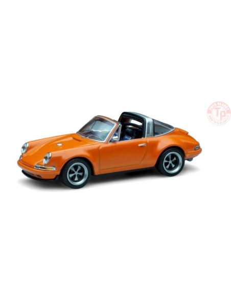 PORSCHE SINGER TARGA-ORANGE 1/64 PR64-SGTA-OR01 POP RACE
