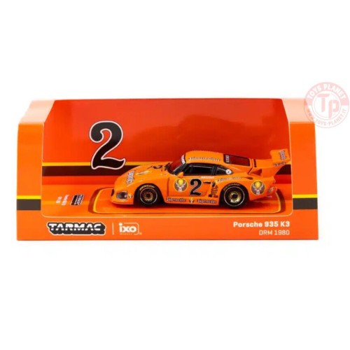 PORSCHE 935 K3 DRM 1980-A.PLANKENHORN-ORANGE 1/64 T64-079-80DRM02 TARMAC WORKS