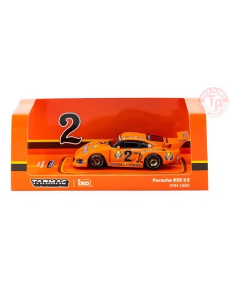 PORSCHE 935 K3 DRM 1980-A.PLANKENHORN-ORANGE 1/64 T64-079-80DRM02 TARMAC WORKS