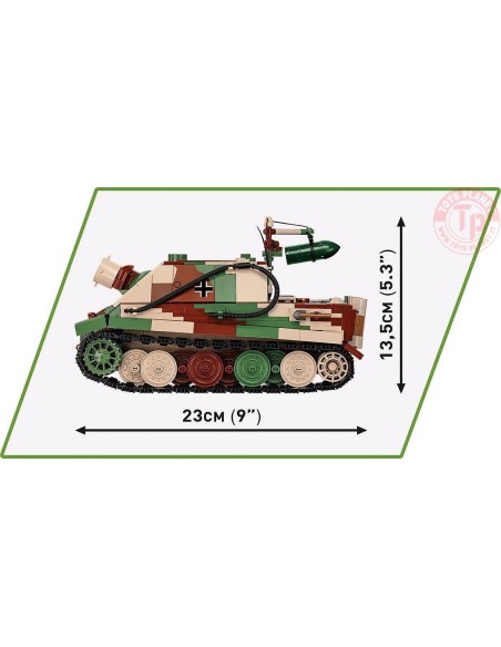 38 cm Sturmmörser Sturmtiger COBI 2585 COBI 38 cm Sturmmörser Sturmtiger COBI 2585 COBI